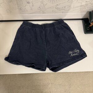brandy melville High Waisted Navy Active Shorts